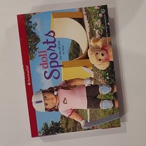 American Girl Dolls Sports Activity Book Set Stickers Posters Soccer Cheer Skate